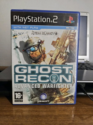 Ghost Recon Advanced Warfighter for PlayStation 2 used with manual