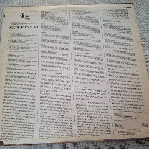 Beethoven & Strauss 3X Classical Music LP