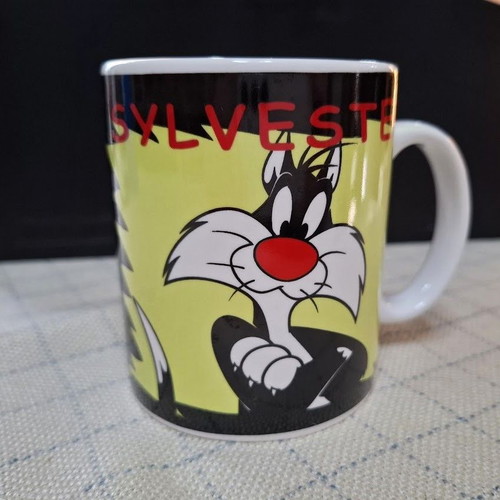Sylvester Looney Tunes mug used, Warmer Bross