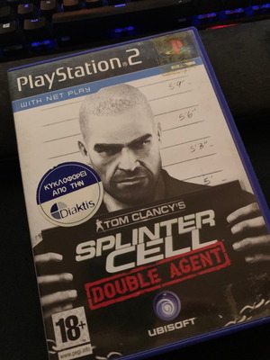 PlayStation 2 Tom Clancys Splinter Cell Double Agent used