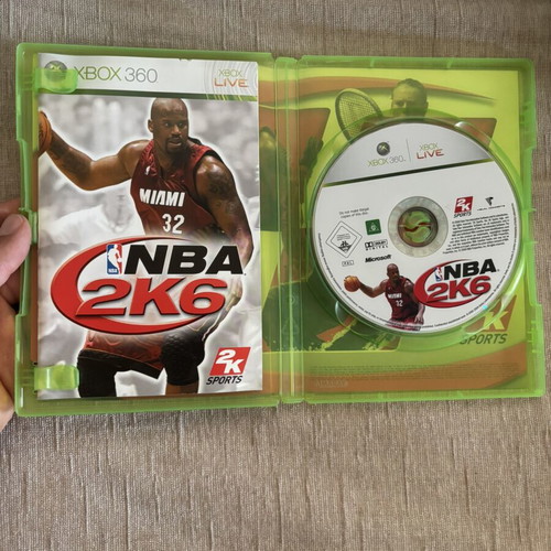 NBA 2K6 Xbox 360 game, English, complete