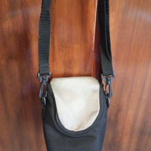BlueSky camera carrying bag like new, black with gray detail