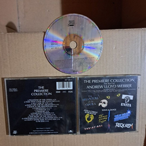 Andrew Lloyd Webber The Premiere Collection CD used, compilation