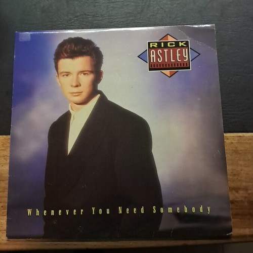Rick Astley Vinyl Record used, excellent condition