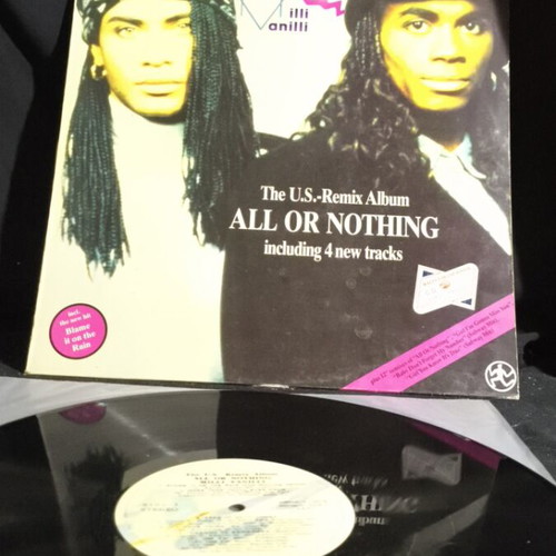 Milli Vanilli All Or Nothing vinyl record used