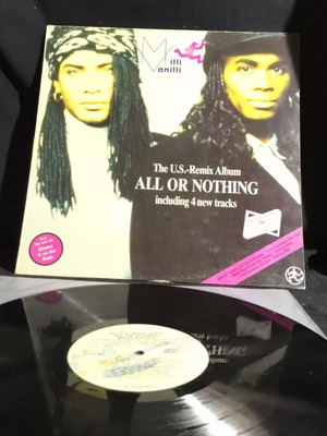 Milli Vanilli All Or Nothing vinyl record used