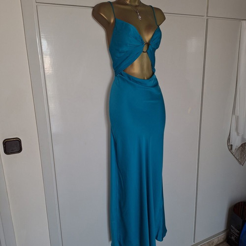 Zara ladies blue strappy dress new with tags size large