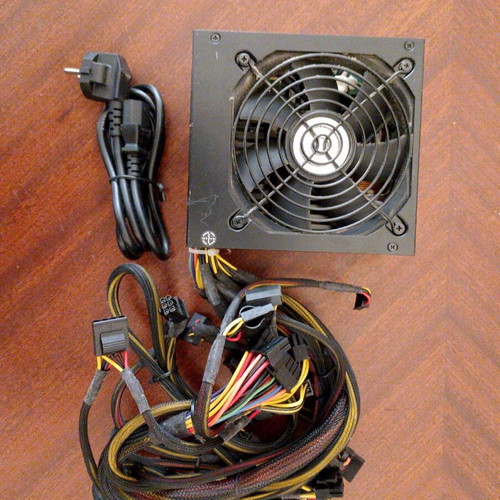 Power supply used, works normally