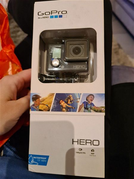  Go pro hero action camera, wifi, waterproof 40m.