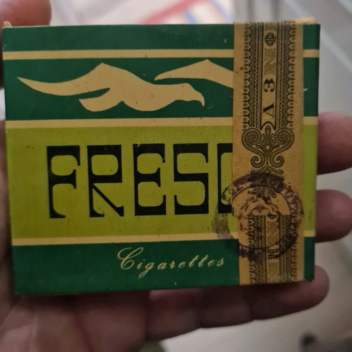 Fresco cigarette pack new, vintage Greek collectible