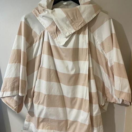 Ferrari jacket like new, white and beige