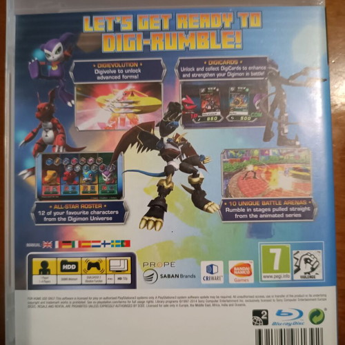 Digimon All Star Rumble PlayStation 3 (PS3) like new