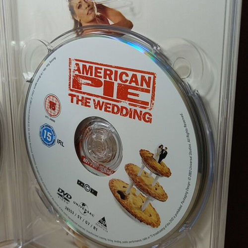 American Pie 4-Play DVD set like new with English subs