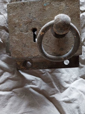 Lock used, very old from ship