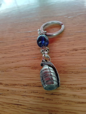 Vintage grenade keychain from the 90s new