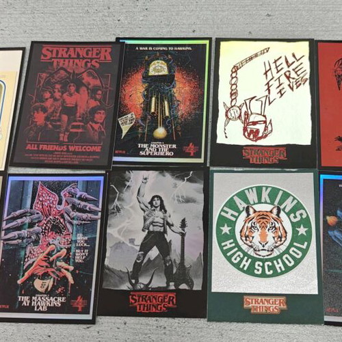 Stranger Things cards like new