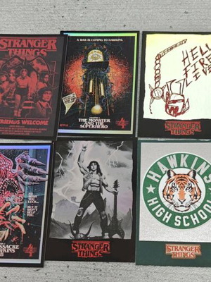 Stranger Things cards like new