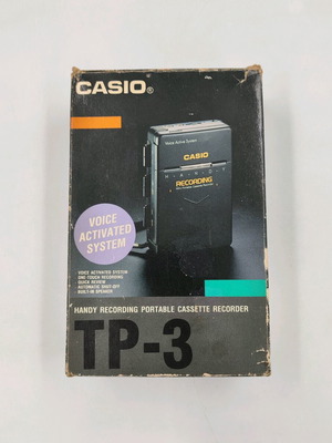 Casio φορητό κασετόφωνο μεταχειρισμένο TP-3