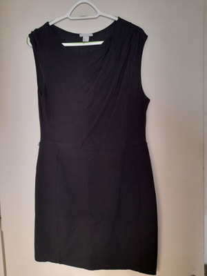 Zara Black Dress Used, Size Large, Smart Look