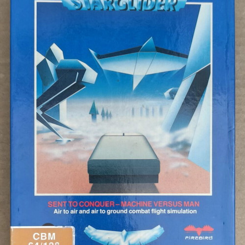 Starglider Commodore cassette big box game like new