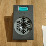 Snowflake paper punch used