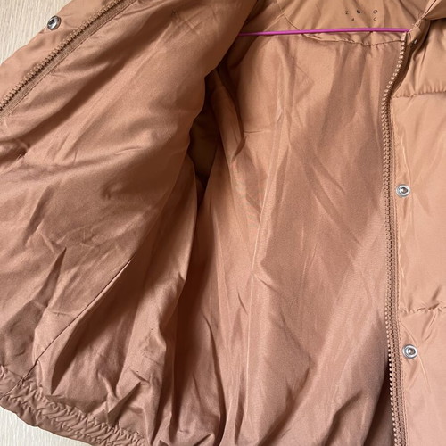 Zara beige jacket with hood for 6-7 years old girls