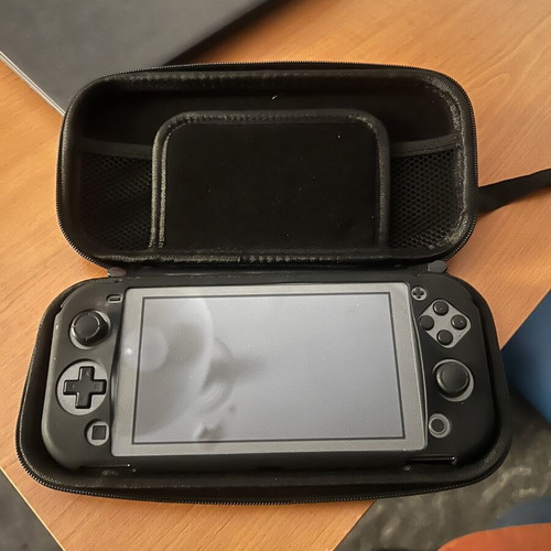 Nintendo Switch Lite Palkia Dialga like new with accessories and 2 protective cases