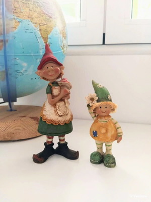Forest Elves set large size mom and child like new
