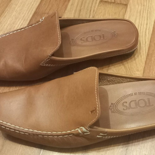 Tod's mules size 36 used, brown leather