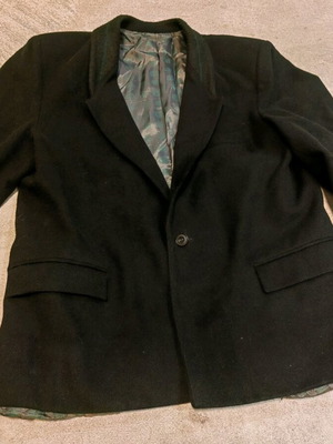 Vintage men's jacket Cactus S used, black