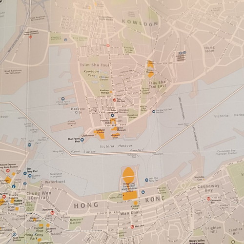 Travel guide Hong Kong used, Greek language