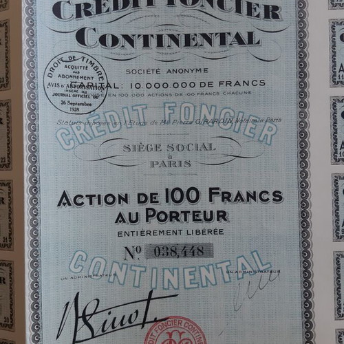 French Collectible Title 1926 Triptych with Coupons used