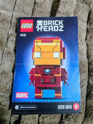 LEGO BrickHeadz Marvel Super Heroes Iron Man used set 41590