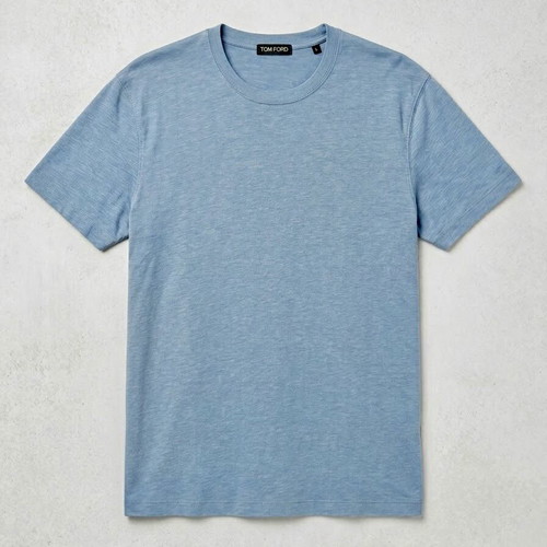 Tom Ford men's blue T-shirt, L