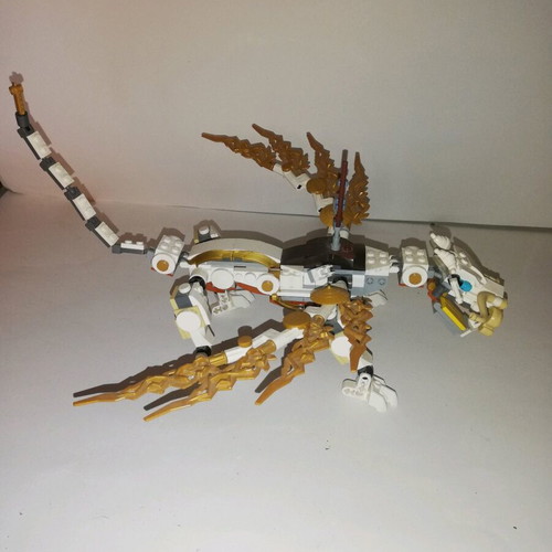 Lego Dragon from Set 70734 used, minor missing pieces possible