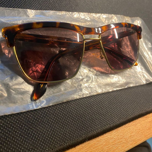 Saint Louis sunglasses new, Italian, brown and gold