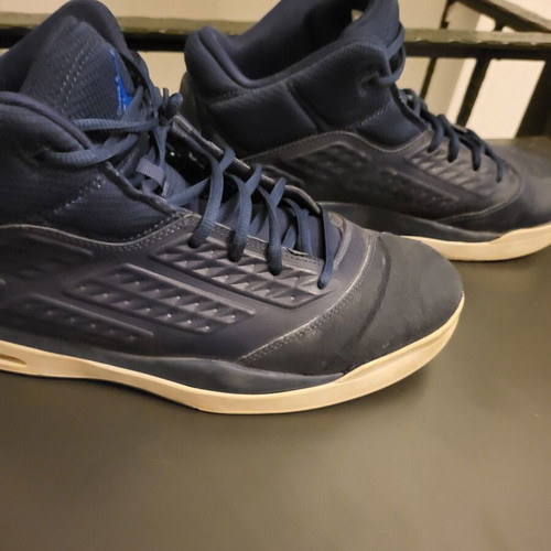 Jordan Flight Origin 3 athletic shoes used, navy blue, size 47.5