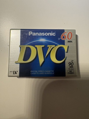 Panasonic Mini DV cassette, brand new