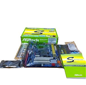 ASRock G31M-GS Motherboard W/ I/O, LGA 775 Intel + CPU ΜΗΤΡΙΚΗ ASROCK G31M-GS R2.0 RETAIL