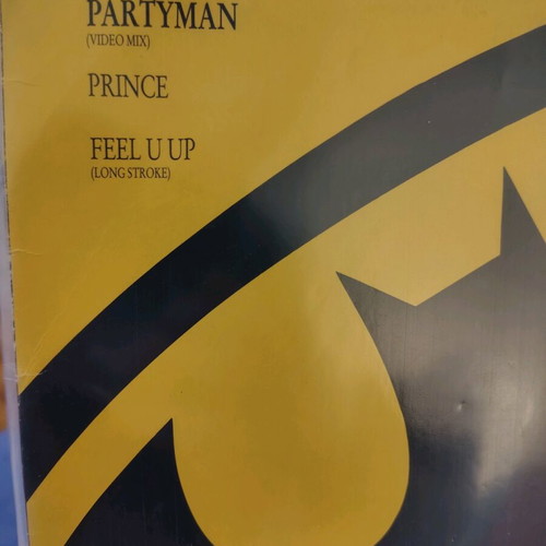 Batman 1989 vinyl single record used, pop