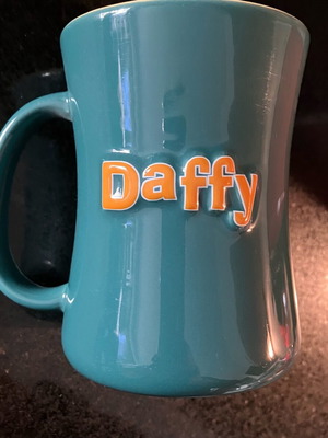 Daffy Duck Looney Tunes collectible mug like new, ceramic
