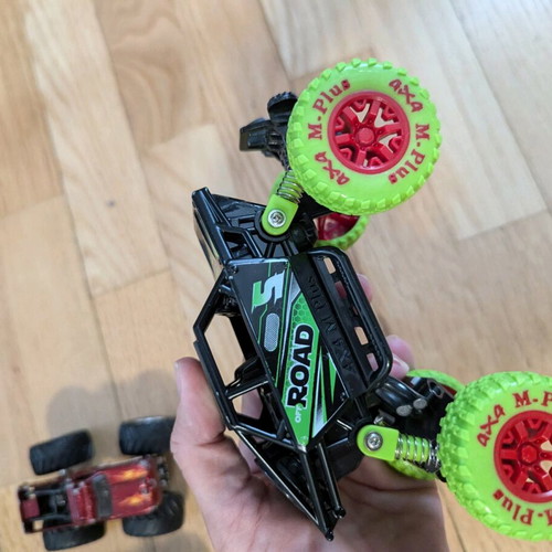 Large monster trucks like new, all together