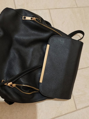 Black backpack