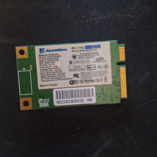 Wifi cards used, unknown working condition