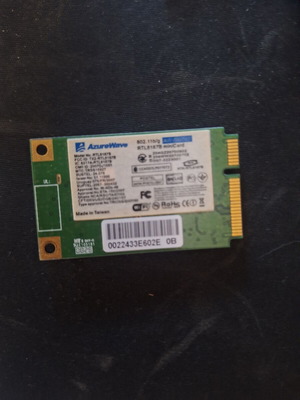 Wifi cards used, unknown working condition