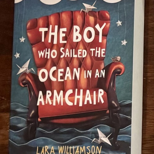 The boy who sailed the ocean in an armchair English book new
