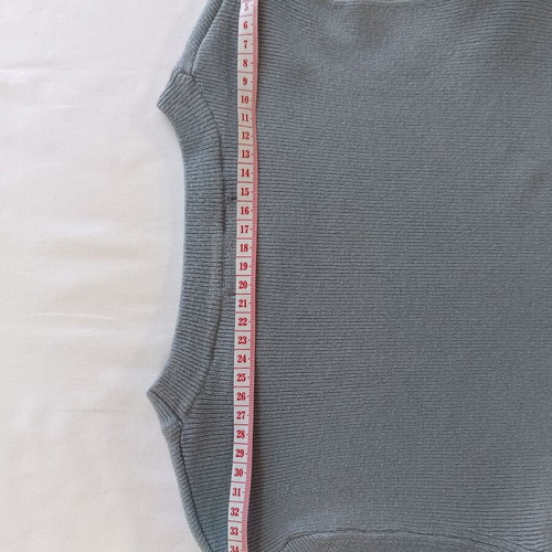 Shein ribbed light blue knit sweater used