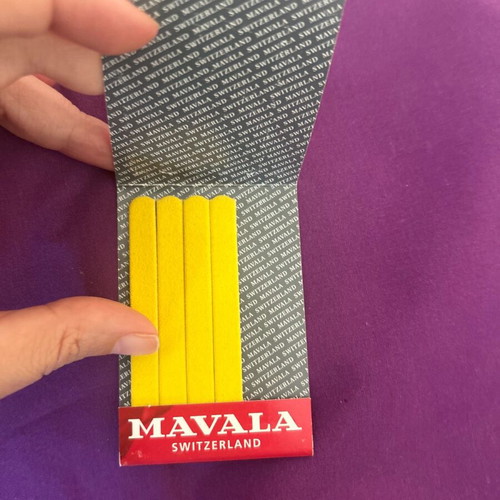 Mavala pocket files set of 4 like new