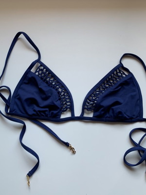 Juicy Couture μαγιό πάνω μέρος μεταχειρισμένο, μέγεθος S, μπλε