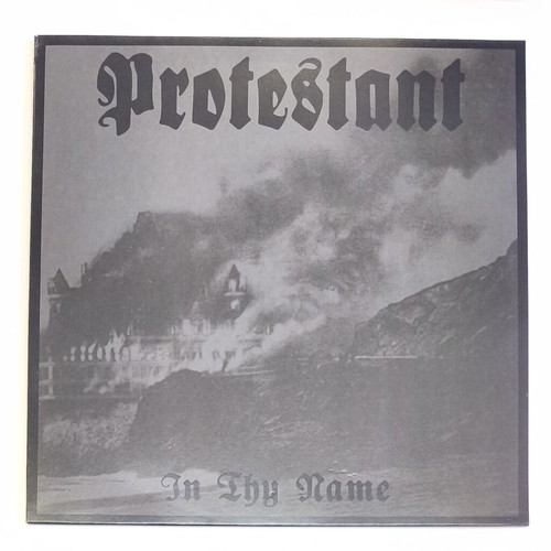 Protestant In Thy Name 12" LP silver vinyl 2014 new metal album